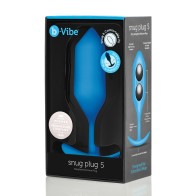 B-Vibe Snug Plug 5 Azul 350g