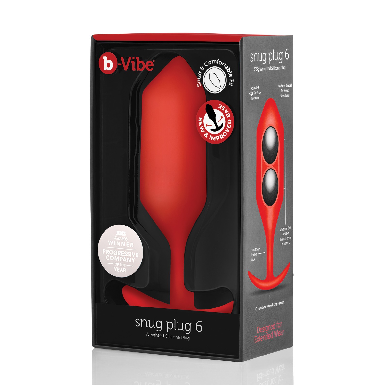 b-Vibe Weighted Snug Plug 6