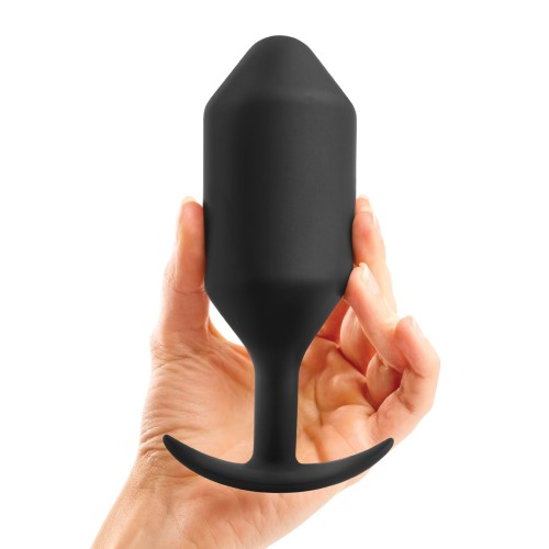 b-Vibe Weighted Snug Plug 7 Black