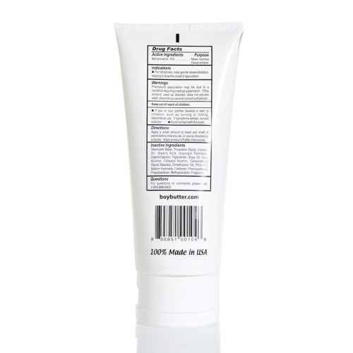 Boy Butter Desensitizing Comfort Cream - 6 oz