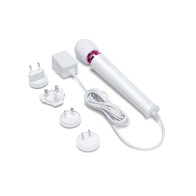 Le Wand Powerful Petite Plug-In Vibrating Massager White