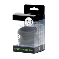 Sport Fucker Silicone Muscle Ball Stretcher Black