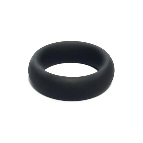 Rascal The Brawn Black Silicone Cock Ring for Enhanced Erection