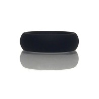 Rascal The Brawn Black Silicone Cock Ring for Enhanced Erection