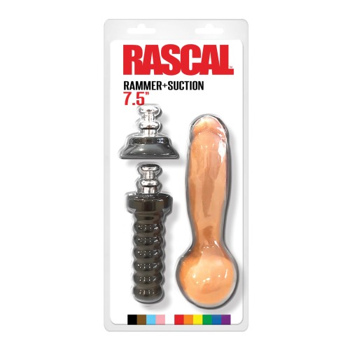 Rascal 8" Realistic Cock with Rammer