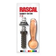 Rascal 8" Realistic Cock with Rammer