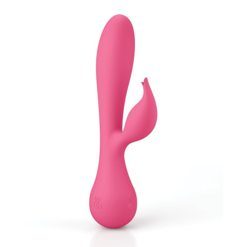 JimmyJane Glo Warming Rabbit Vibrator in Pink