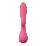 JimmyJane Glo Warming Rabbit Vibrator in Pink