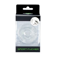 Sport Fucker Skater Boyz Clear Cockring and Ball Stretcher