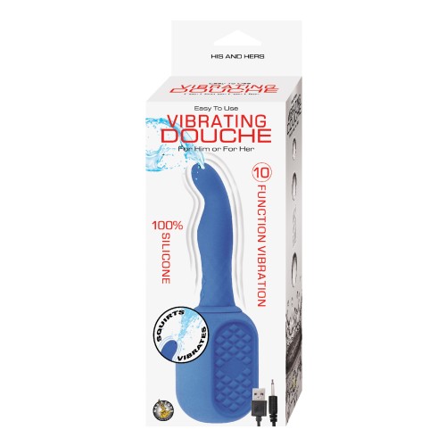 Douche Anal Vibrante Azul