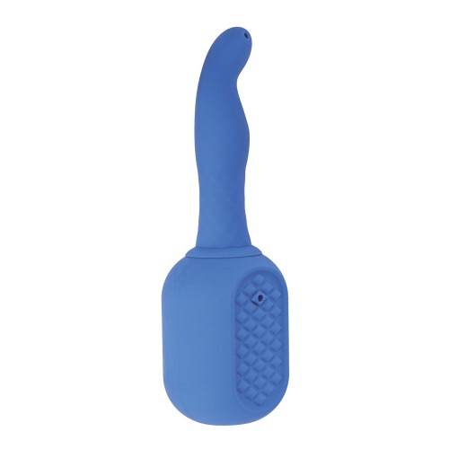 Vibrating Anal Douche Blue