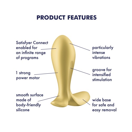 Satisfyer Intensity Plug - Dorado