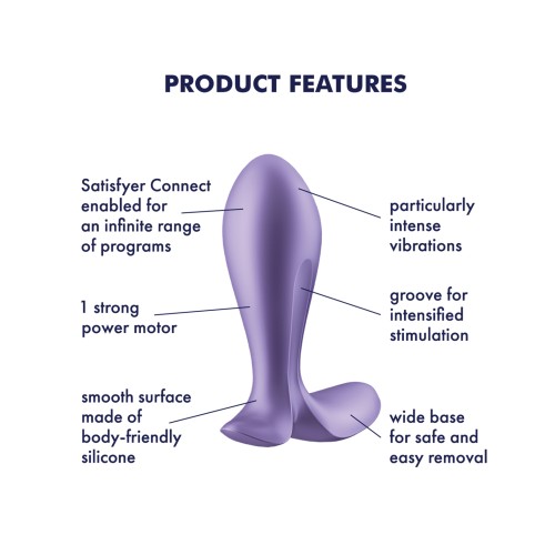 Satisfyer Intensity Plug Morado