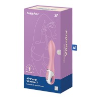 Vibrador Satisfyer Air Pump 2 Rojo Claro