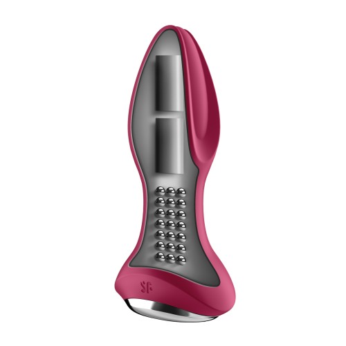 Satisfyer Rotator Plug 2+ Fuchsia Vibrating Massager