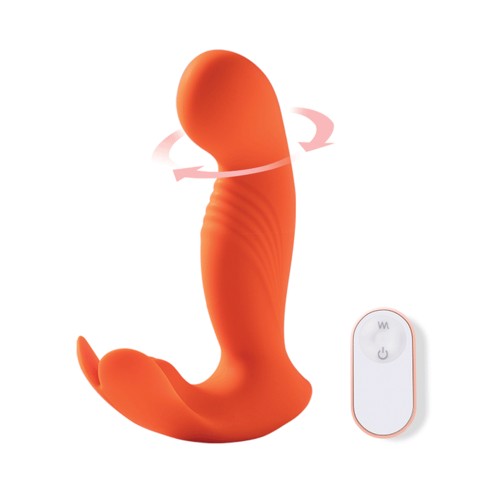 Crave 3 G-Spot Vibrator Rotating Head Orange