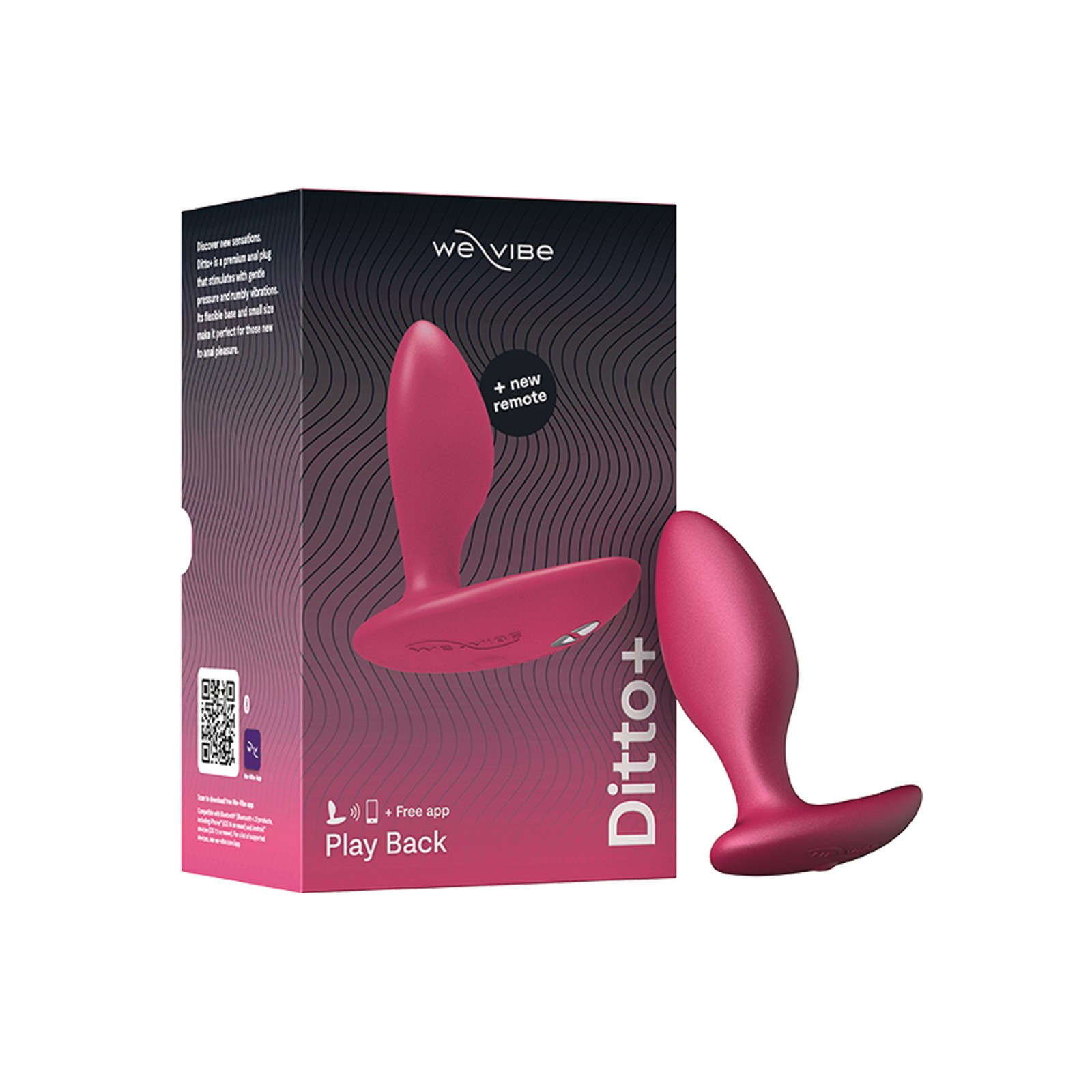 We-Vibe Ditto+ para Placer Conquistador