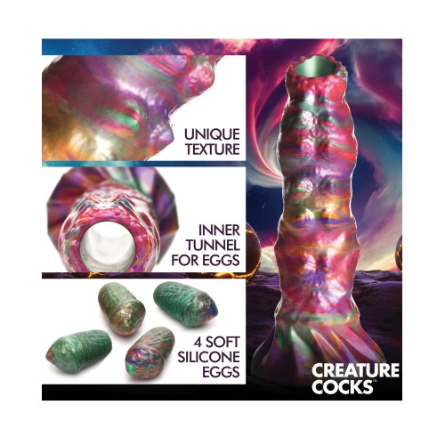 Creature Cocks Larva Ovipositor Silicone Dildo for Adventurous Play