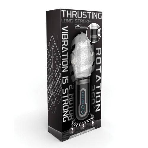 Thrusting Vibrating Oral Sex Masturbator