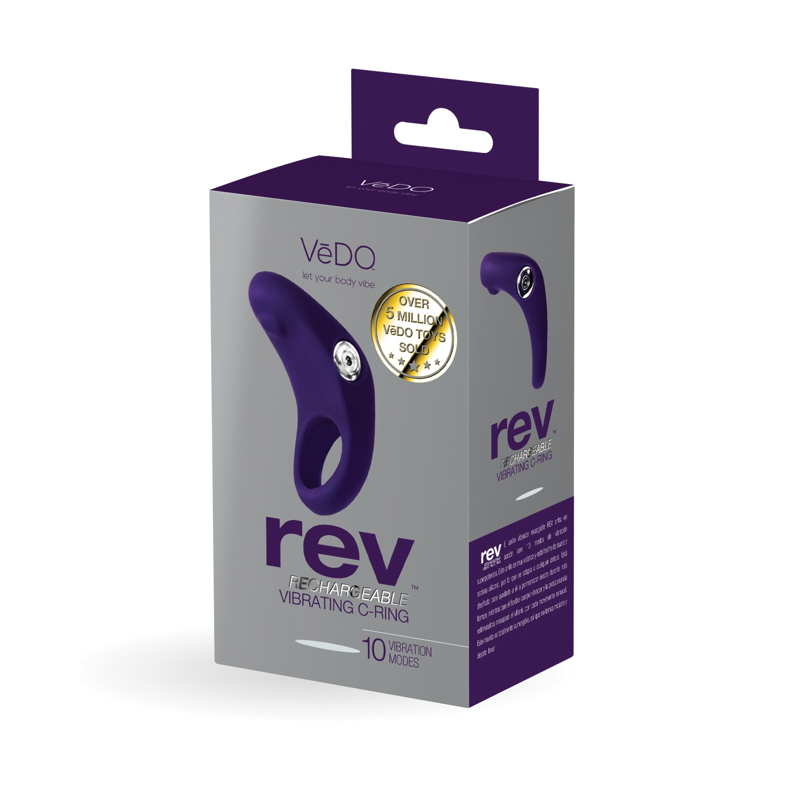 VeDO Rev Rechargeable C Ring Purple