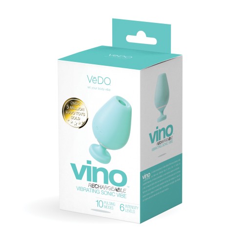 VeDO Vino Rechargeable Sonic Vibe - Turquoise | Pulsating Pleasure