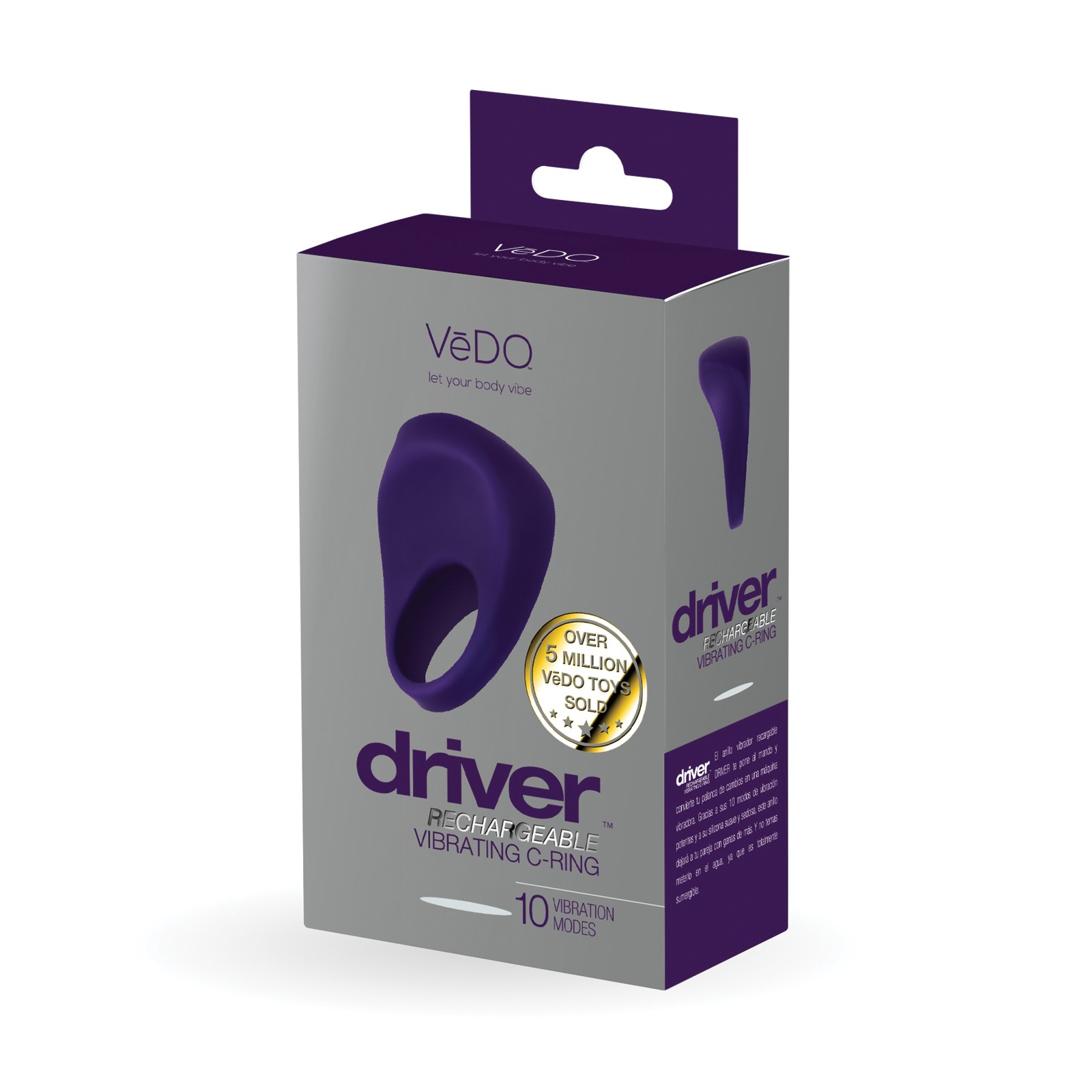 VeDO Driver Rechargeable C Ring - For Enhanced Pleasure