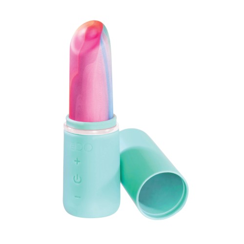 Vibrador Lip Stick VeDO Retro Recargable Turquesa