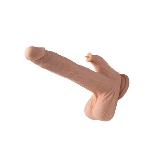 Colter App-Controlled Thrusting Dildo with Clit Licker