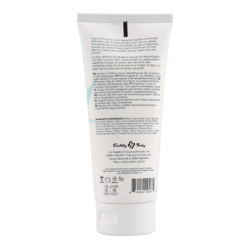 Earthly Body Hand & Body Lotion - Nourishing Moisturizer