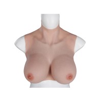 Ultra Realistic E Cup Breast Form - Large - Ivory