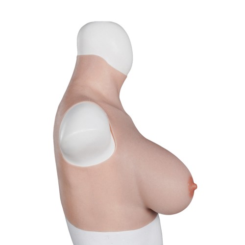 Ultra Realistic E Cup Breast Form - Large - Ivory